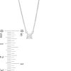 Zales 1/3 Ct. Certified Lab-Created Diamond Solitaire Necklace In 14K White Gold (F/Si2) Necklaces