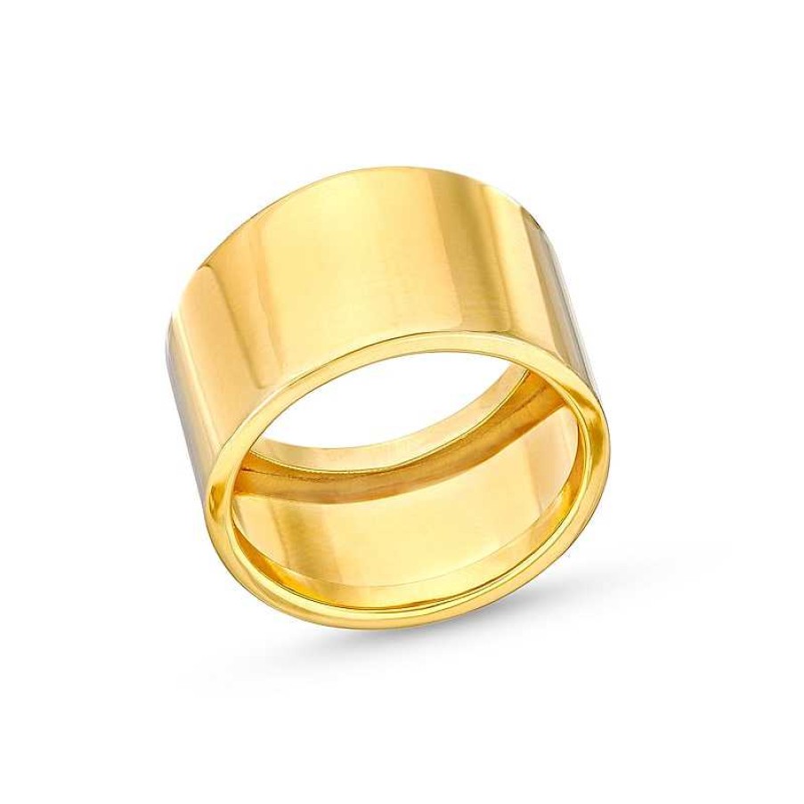 Zales 12.5Mm Band In 10K Gold - Size 8 Rings