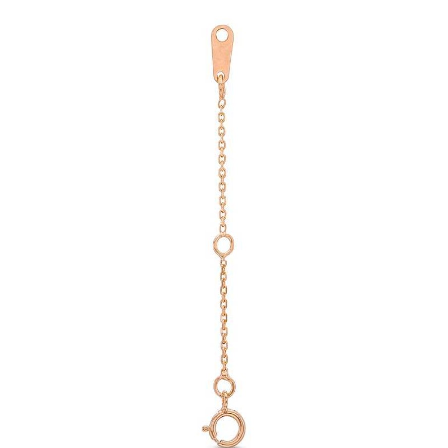 Zales 2.0-Inch Cable Chain Extender In 14K Rose Gold Necklaces