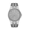 Bulova Men'S Bulova Crystal Accent Watch With Silver-Tone Dial (Model: 96B235) Watches