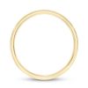 Zales 4.0Mm Engravable Low Dome Comfort-Fit Wedding Band In 10K Gold (1 Line) Rings