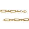 Zales 10.4Mm Oval Link Chain Necklace In Hollow 10K Gold - 17" Necklaces