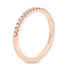 Zales Kleinfeld® X Zales 1/5 Ct. T.W. Certified Lab-Created Diamond Anniversary Band In 18K Rose Gold (F/Vs2) Rings