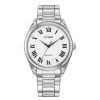 Citizen Ladies' Citizen Eco-Drive® Arezzo Watch With White Dial (Model: Em0970-53A) Watches