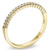 Zales 1/6 Ct. T.W. Diamond Band In 10K Gold Rings