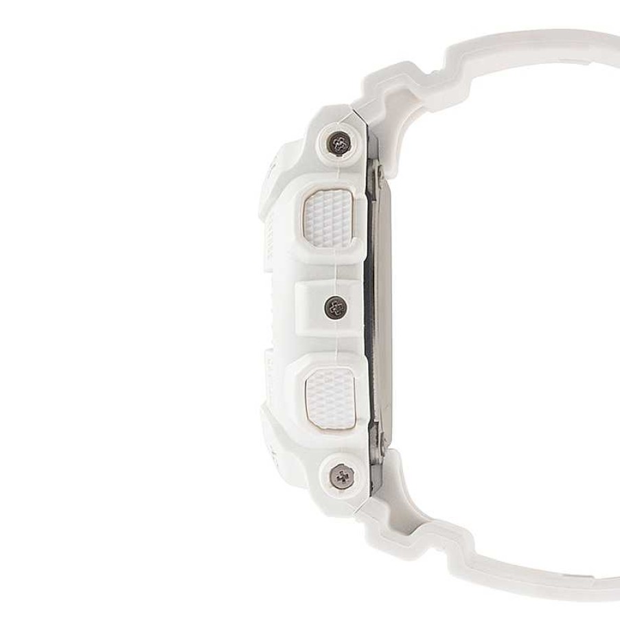 Casio G-Shock Ladies' Casio G-Shock Classic White Resin Strap Watch With Black Dial (Model: Gmas140M-7A) Watches