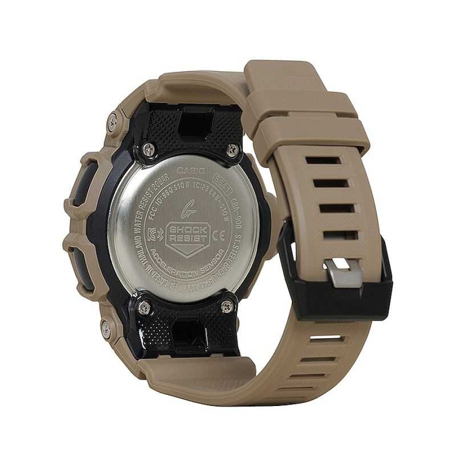 Casio G-Shock Men'S Casio G-Shock Move Light Brown Resin Strap Watch With Black Dial (Model:Gba900Uu-5A) Watches