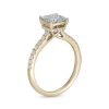 Zales 1 Ct. T.W. Cushion-Shaped Multi-Diamond Engagement Ring In 14K Gold Rings