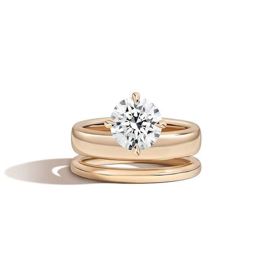 Zales Zales X Shahla 2 Ct. Certified Lab-Created Diamond Solitaire Double Donut Engagement Ring In 14K Gold (F/Vs2) Rings