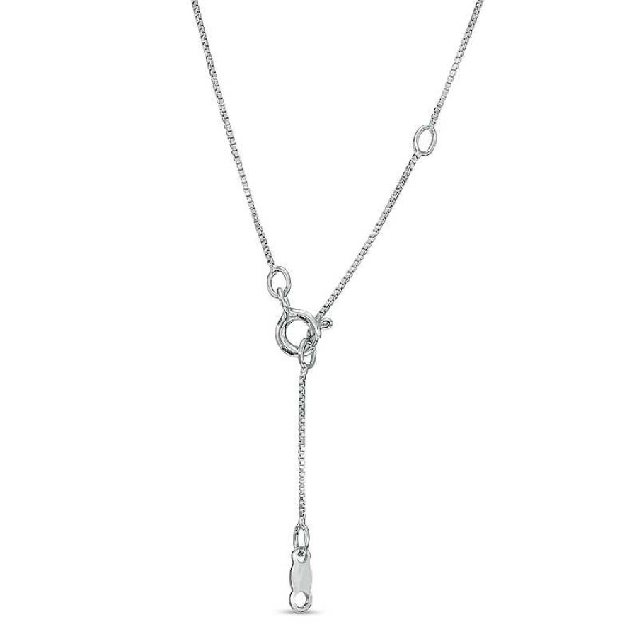 Zales 1 Ct. T.W. Certified Lab-Created Diamond Graduated Necklace In 14K White Gold (F/Si2) Necklaces