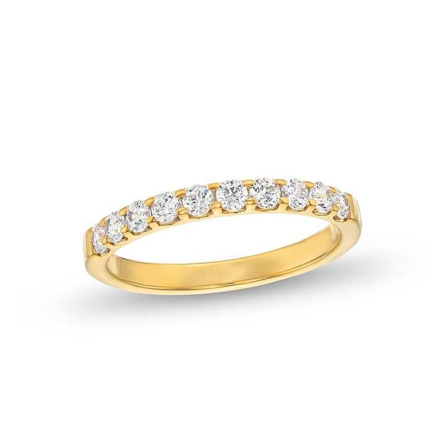 Zales 1/2 Ct. T.W. Certified Diamond Band In 18K Gold (I/Vs2) Rings