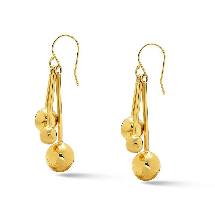 Zales Zales X Soko Obiti Dangle Earrings In Brass With 24K Gold Plate Earrings