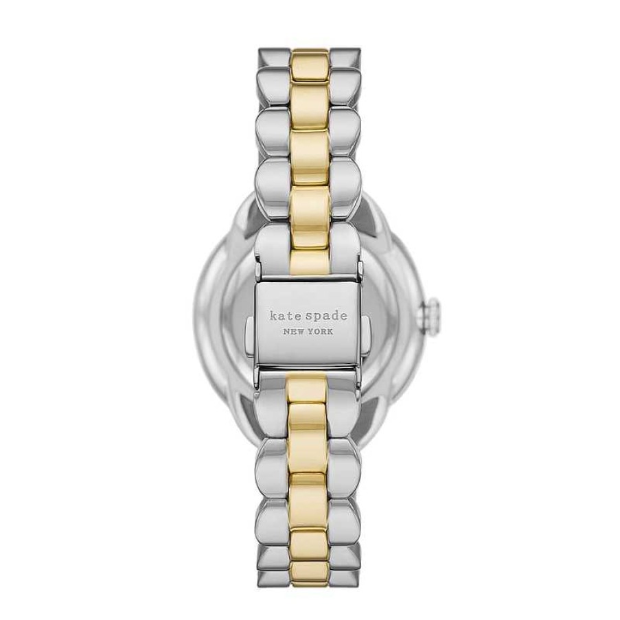 Kate Spade Ladies' Kate Spade Morningside Two-Tone Scallop Watch With White Dial (Model:Ksw1736) Watches