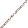 Zales 5 Ct. T.W. Diamond Tennis Bracelet In 10K Rose Gold Bracelets