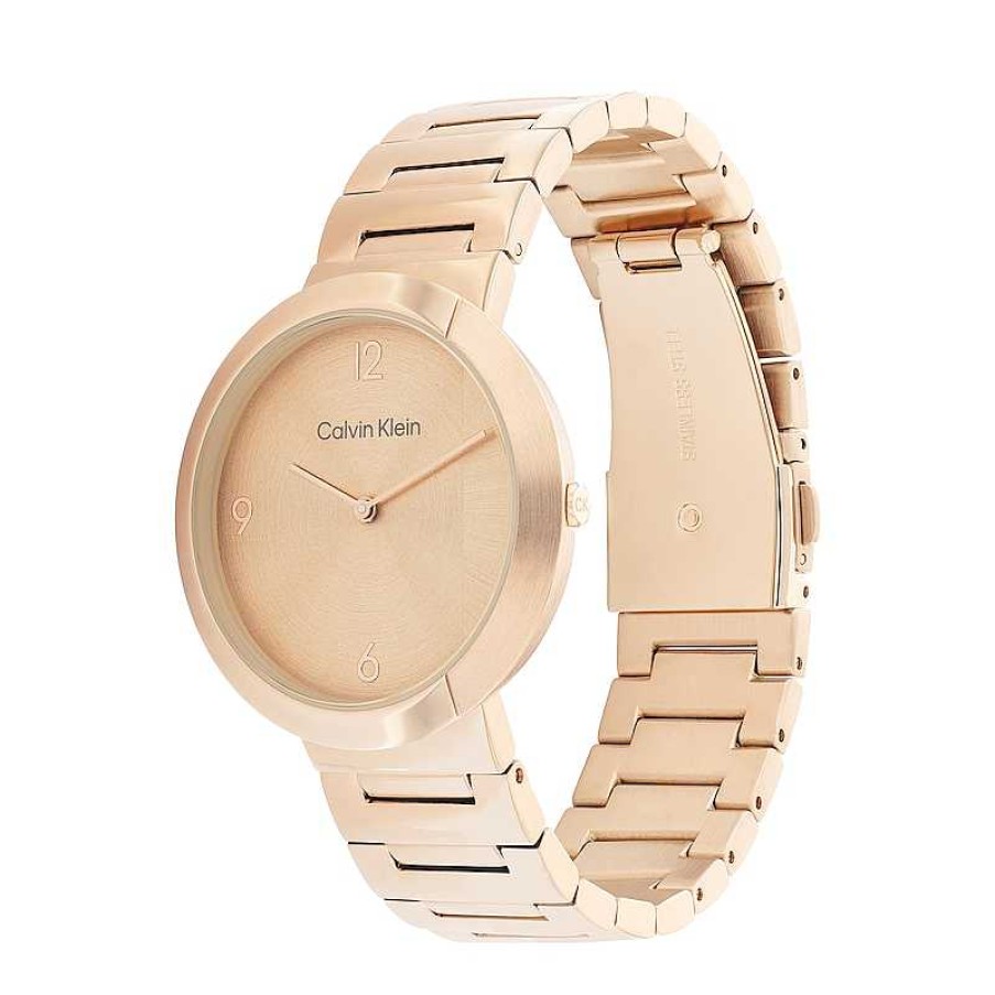 Calvin Klein Calvin Klein Rose-Tone Ip Watch (Model: 25200291) Watches