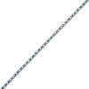 Zales 2-3/4 Ct. T.W. Blue And White Diamond Alternating Tennis Bracelet In Sterling Silver Bracelets