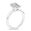 Zales 3 Ct. Certified Emerald-Cut Lab-Created Diamond Solitaire Engagement Ring In 14K White Gold (I/Si2) Rings