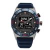 Citizen Men'S Citizen Cz Smart Hybrid Blue Strap Watch With Black Dial (Model: Jx2008-06E) Watches