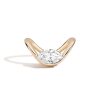 Zales Zales X Shahla 2 Ct. Certified Marquise Lab-Created Diamond Solitaire Zaha Dip Engagement Ring In 14K Gold (F/Vs2) Rings