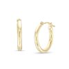 Zales Child'S 15.0Mm Tube Hoop Earrings In 14K Gold Earrings