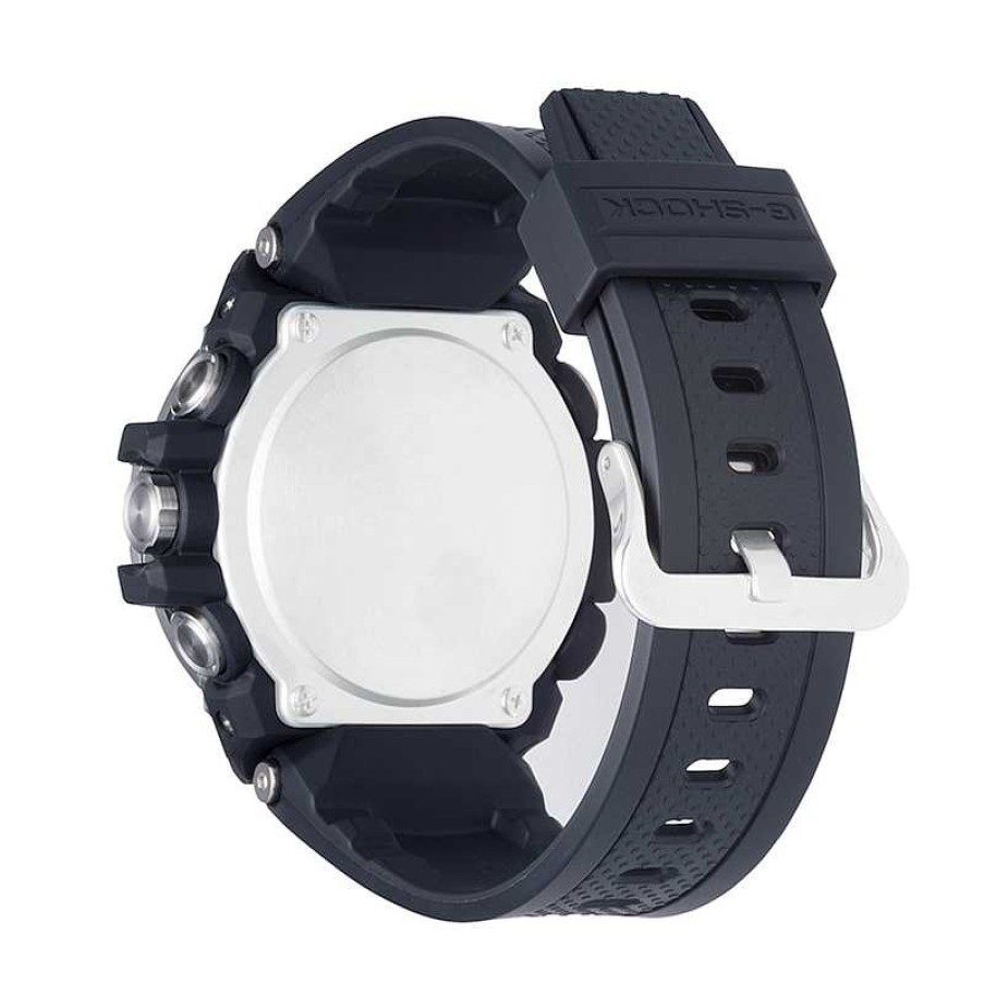 Casio G-Shock Men'S Casio G-Shock G-Steel Strap Watch With Black Dial (Model: Gstb100-1A) Watches