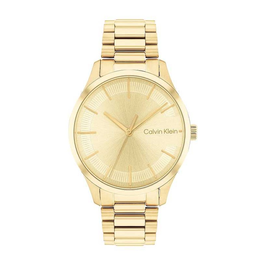 Calvin Klein Calvin Klein Gold-Tone Ip Watch (Model: 25200043) Watches