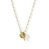 Zales Zales X Soko Obiti Lariat Necklace In Brass With 24K Gold Plate - 19.53" Necklaces