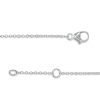 Zales 1/20 Ct. T.W. Diamond Sideways Cross Bracelet In Sterling Silver Bracelets