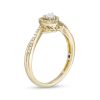 Zales 1/6 Ct. T.W. Diamond Heart Frame Bypass Promise Ring In 10K Gold Rings