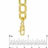 Zales Men'S 1/4 Ct. T.W. Diamond Bracelet In 18K Gold Vermeil - 8.5" Bracelets