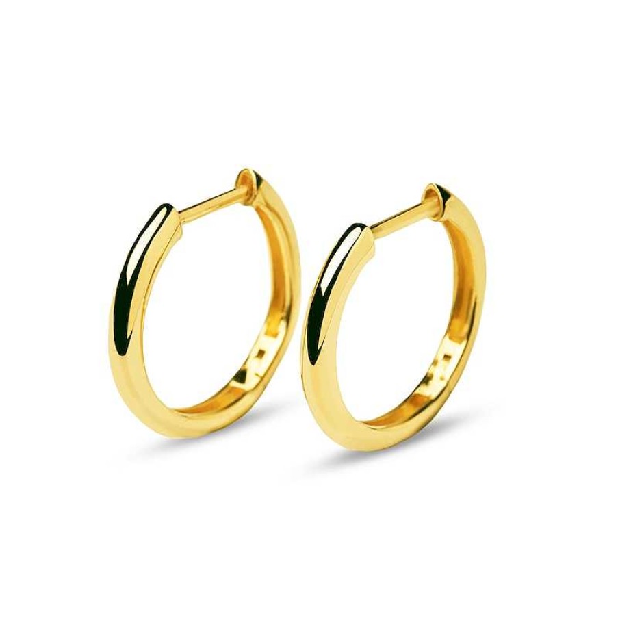 Zales Pdpaola At Zales 2.45Mm Huggie Hoop Earrings In 18K Gold Earrings