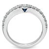 Zales Vera Wang Love Collection 1/2 Ct. T.W. Diamond Band In 14K White Gold Rings