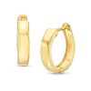 Zales Men'S 12.7Mm Huggie Hoop Earrings In 14K Gold Earrings