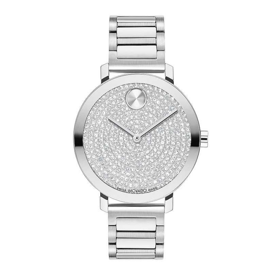 Movado Ladies' Movado Bold® Evolution Watch With Crystal Accent Dial (Model: 3601151) Watches