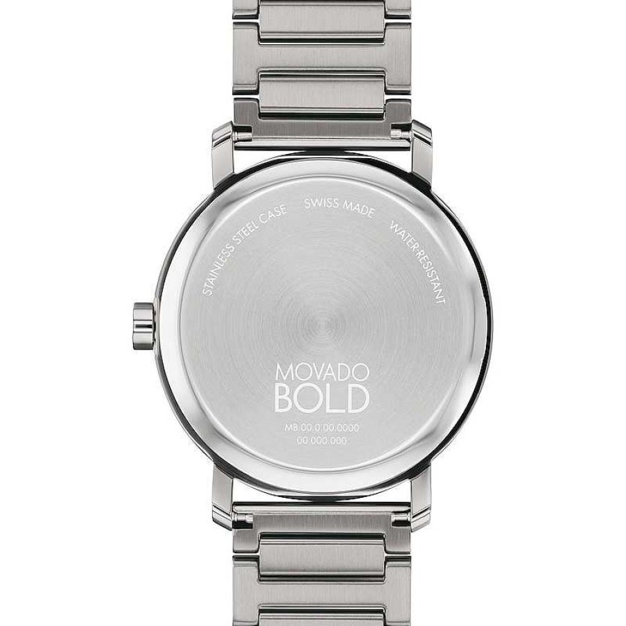 Movado Men'S Movado Bold® Evolution Grey Ip Watch With Textured Tonal Grey Dial (Model: 3601096) Watches