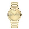 Movado Men'S Movado Bold® Evolution Gold-Tone Ip Watch With Textured Tonal Gold-Tone Dial (Model: 3601095) Watches