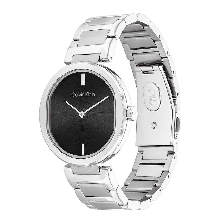 Calvin Klein Ladies' Calvin Klein Watch With Black Dial (Model: 25200249) Watches