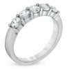 Zales Celebration Ideal 1 Ct. T.W. Diamond Five Stone Band In 14K White Gold (I/I1) Rings