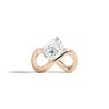 Zales Zales X Shahla 2 Ct. Certified Cushion-Cut Lab-Created Diamond Solitaire Infinity Engagement Ring In 14K Gold (F/Vs2) Rings