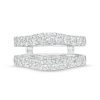 Zales 1-1/2 Ct. T.W. Certified Lab-Created Diamond Solitaire Enhancer In 14K White Gold (F/Vs2) Rings