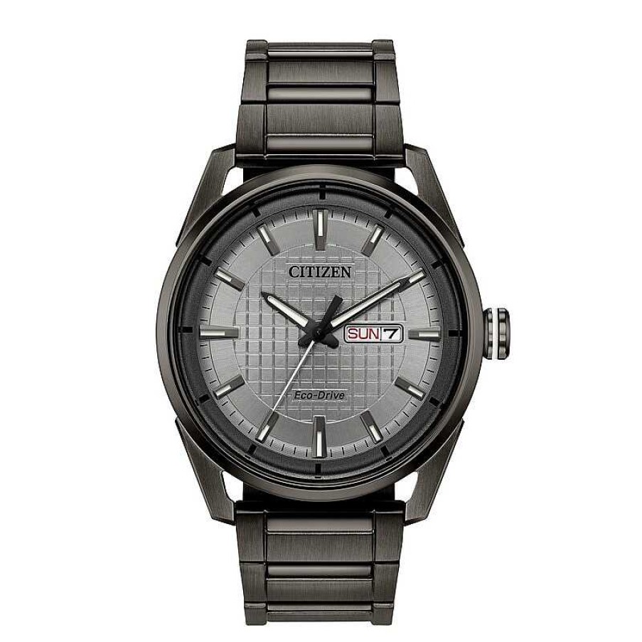 Citizen Men'S Drive From Citizen Eco-Drive®Cto Grey Ip Watch With Grey Dial (Model: Aw0087-58H) Watches