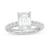 Zales 2-1/2 Ct. T.W. Certified Emerald-Cut Lab-Created Diamond Engagement Ring In 14K White Gold (F/Vs2) Rings