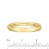 Zales Polished 8.0Mm Bangle In 14K Gold Bracelets