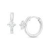 Zales 1/2 Ct. T.W. Certified Lab-Created Diamond Solitaire Hoop Earrings In 14K White Gold (F/Si2) Earrings