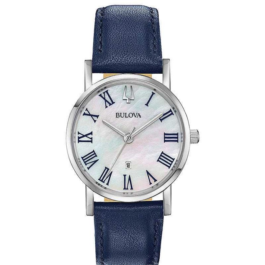 Bulova Ladies' Bulova Classic Strap Watch With Mother-Of-Pearl Dial (Model: 96M146) Watches