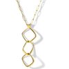 Zales Zales X Soko Laini Dangle Necklace In Brass With 24K Gold Plate - 18.5" Necklaces