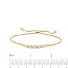 Zales Marilyn Monroe Collection 1 Ct. T.W. Journey Diamond Cascading Bolo Bracelet In 10K Gold - 9.0" Bracelets