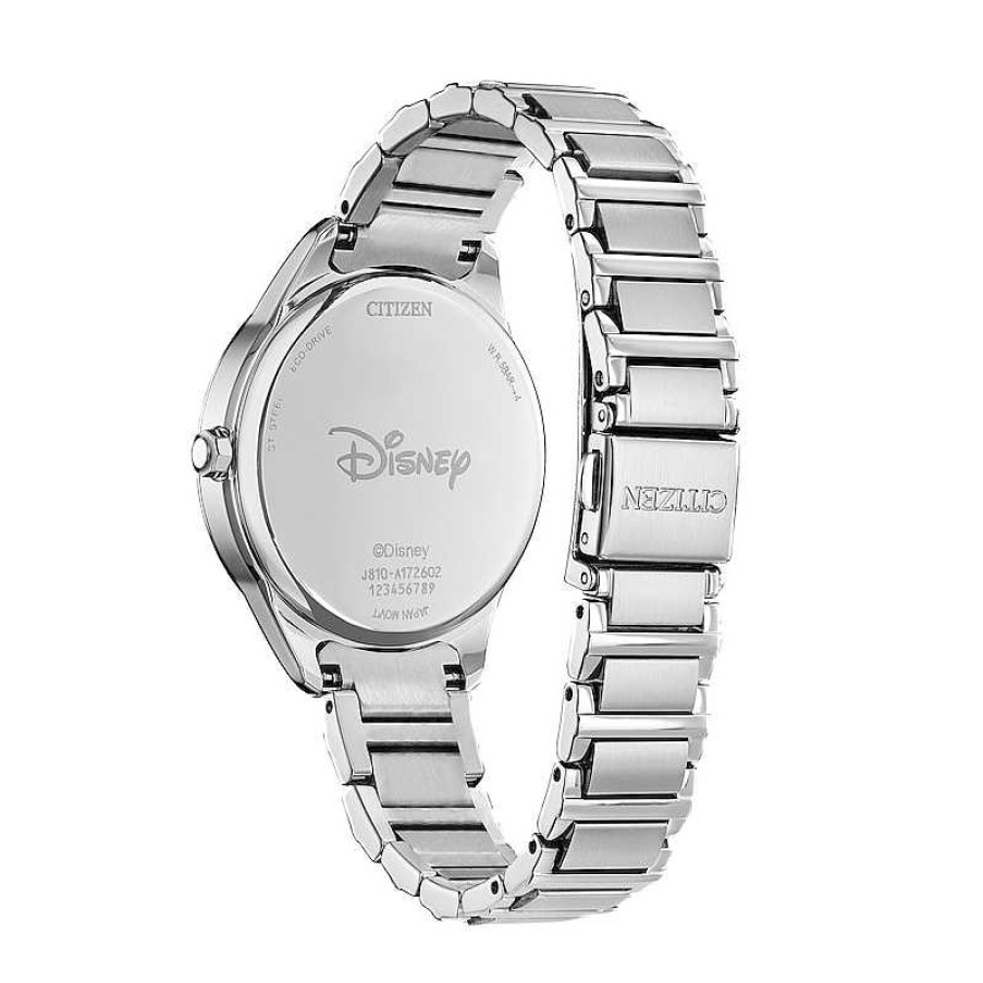 Citizen Ladies' Citizen Eco-Drive® Mickey Mouse & Friends Disco Minnie Crystal Watch With Blue Dial (Model: Fe6106-52W) Watches