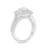 Zales 2 Ct. T.W. Certified Princess-Cut Lab-Created Diamond Double Frame Engagement Ring In 14K White Gold (F/Vs2) Rings