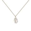 Zales Pdpaola At Zales Cubic Zirconia Pear-Shaped Cluster Pendant In Sterling Silver With 18K Gold Plate - 19.5" Necklaces